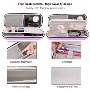 OEM kualitas tinggi kustom cetak cangkang keras Eva instrumen medis 3m Littmann stetoskop medis Eva tas penyimpanan untuk perawat - Product Image 3