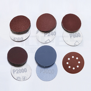 Grits 40-5000# 1 <strong>2</strong> 3 4 5 6 7 9 Inches Abrasive Round Sanding Cloth Paper Disc with <strong>Hook</strong> <strong>and</strong> <strong>Loop</strong> Fiber Grinding Tools - Product Image 1