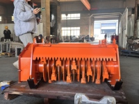 Broyeur forestier SLN personnalisable de qualité industrielle, accessoire de broyage du bois pour le développement des terrains sauvages et les projets de récupération après incendie