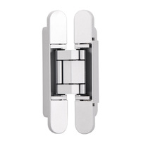 Charnières de porte dissimulées 3D réglables en zinc – Charnière de meuble silencieuse, durable et multi-angles réglables pour portes en bois