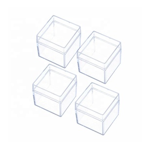 Clear Acrylic Candy Box for Chocolate Packaging Display Box Birthday Gift Mini Case Acrylic Food Containers