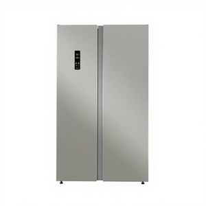 Foreign Trade Cross-Border Export Household French-Door Stainless Steel <b>Refrigerator</b> Air-Cooled Frost-Free Large Capacity Stores - Product Image 1