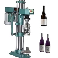 Half-Automatische Wijnfles Sealer Liquor Fles Close Top Dop Machine Pvc Krimpkap Heat Press Machine Capping Machine
