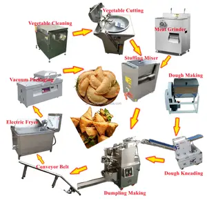 Linha de produção empanada fabricante máquina empanada chinesa que faz a máquina máquina de enchimento empanada dobrável máquina de enchimento preço