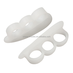 OEM y ODM 3 diseño de bucle ampollas superposición separador de dedos <span class=keywords><strong>corrector</strong></span> gel martillo dedo del pie - Product Image 4