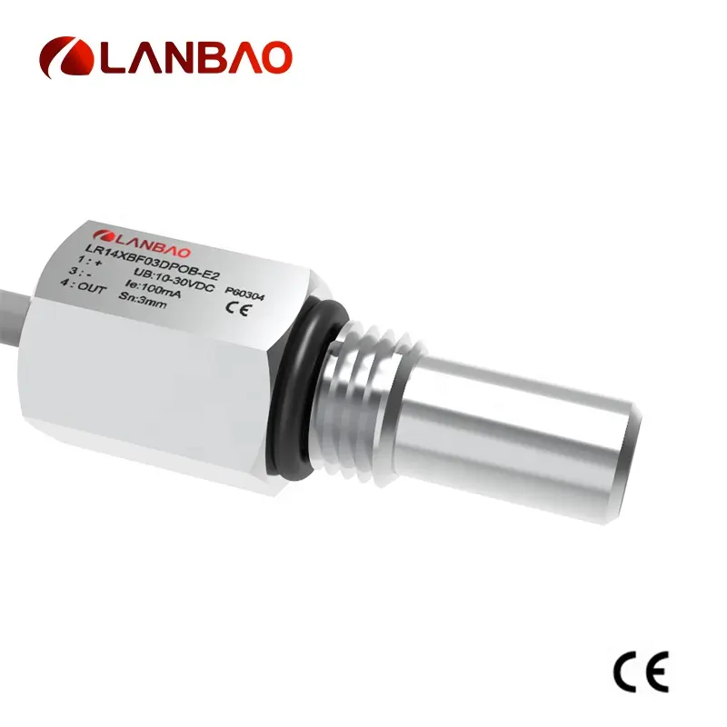 LANBAO M14 IP68 נירוסטה גבוהה לחץ עמיד אינדוקטיביים חיישן קרבה