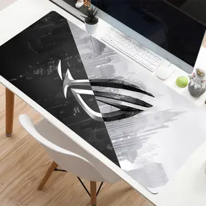 Custom Full Colour Design Print XL XXL Big Polyester Fabric Anti-Slip Rubber Neoprene Laptop Full Desk Game Gaming Mouse Pad Ma