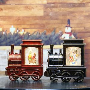 Hot Sales Christmas Decoration Supplies Vintage Train Led Lantern <b>Light</b> <b>Battery</b> Powered Waterproof Christmas Decor Home Gifts - Product Image 1