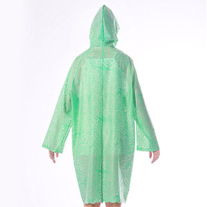 Imperméable personnalisé de haute qualité pour femmes, en TPU souple, avec impression dentelle, découpe exquise, imperméable et réutilisable, pour filles et femmes - Product Image 4