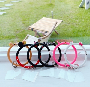 Correa de Muñeca para Teléfono Móvil de Moda <span class=keywords><strong>2022</strong></span>, Pulsera de Silicona con Colgante, Anillo Antipérdida, Colgante Combinable - Product Image 5