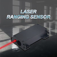 Capteur de distance laser M95 UART 40 mètres compteur bleu-dent IP54 coque étanche capteur de distance murale 40 m avec lumière rouge