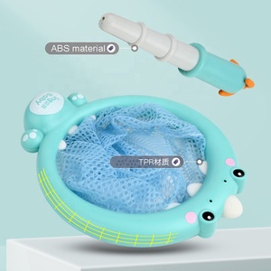 Amusant enfants dinosaure <span class=keywords><strong>filet</strong></span> de pêche ensemble baignoire piscine pêche <span class=keywords><strong>bain</strong></span> jouet 3 en 1 bébé attraper poulpe tir panier jeu pour l'heure du <span class=keywords><strong>bain</strong></span> - Product Image 6