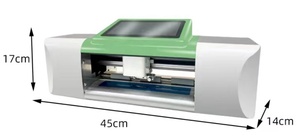 Good Selling Mobile Phone Screen Protector Automatic Film Cutting Machine Portable Table Screen Film Cutting Machine
