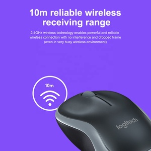 Original <strong>Logitech</strong> M185 Wireless Mouse With 1000DPI 2.4GHz Wireless <strong>Connectivity</strong> Mice for Office Work - Product Image 4