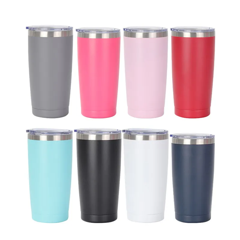 Best Sales Product Insulated Tumbler 20 oz stainless steel Coffee Travel Hot mug with lid and straw