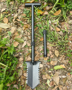 [หนาจริง 3 มม.] <span class=keywords><strong>พลั่ว</strong></span>ตรวจจับโลหะแบบหกเหลี่ยม ได้รับสิทธิบัตร รับน้ำหนักได้ 50 กก.+  งานหนัก 2-in-1 ใช้ตรวจจับโลหะและทำสวน - Product Image 3