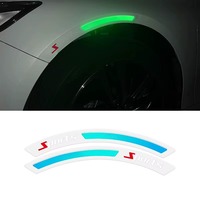 Autocollant de protection universel pour sourcils de phares de voiture, bande adhésive décorative extérieure anti-rayures pour ailes de voiture