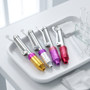 Stylo à acide hyaluronique sans aiguille, pistolet d'injection d'ampoules pour hydratation du visage et anti-âge, en acier inoxydable 304, compatible US/IT/AU/ZA - Product Image 1