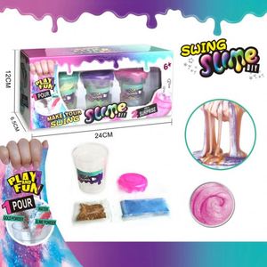 STARIVER Air Dry Polymer Modelage Beurre Moelleux Argile DIY <span class=keywords><strong>Pâte</strong></span> <span class=keywords><strong>à</strong></span> <span class=keywords><strong>modeler</strong></span> Colle Paillettes Jouer <span class=keywords><strong>Pâte</strong></span> Kit Colle Enfants Slime - Product Image 2