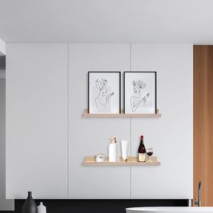 Set di 3 Mensole Galleggianti da 24 Pollici, Design Rustico Country, Montaggio a Parete, Decorazione per Casa, Cameretta, <span class=keywords><strong>Soggiorno</strong></span>, Ufficio, <span class=keywords><strong>Cucina</strong></span> - Product Image 2