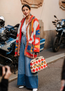 Cárdigan de Invierno para <span class=keywords><strong>Mujer</strong></span>, Diseño Moderno, Envío Inmediato, Manga Larga, Estilo Oversize, con Borlas, Mezcla de <span class=keywords><strong>Lana</strong></span>, Jacquard Vintage - Product Image 2