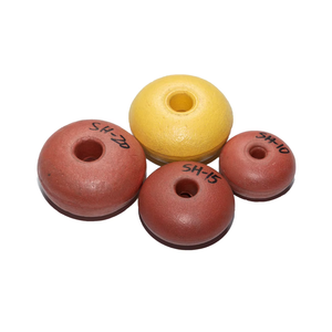 Alta calidad Durable PVC asegurar deriva en forma ovalada red de pesca flotador al por mayor equipo de pesca de gama alta - Product Image 2