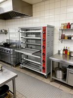 Four à poulet rôti électrique et à gaz à six étages pour restaurants et hôtels