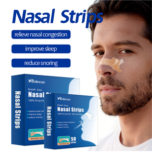 Tiras Nasales Desechables Ecológicas y Relajantes Contra los Ronquidos, Ayuda para Dormir, Medicina Tradicional China, Venta al Por Mayor de Fábrica - Product Image 1
