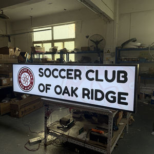 6*4FT/183*122cm Custom 3D LED Signs for Business Outdoor Aluminum Logo <b>Light</b> Box High Brightness Burger Chicken Milk Tea Coffee - Product Image 5