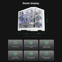 Boîtier Micro ATX en Acier SPCC Personnalisé avec Support Radiateur 360mm et Longueur VGA 400mm pour PC de Jeu