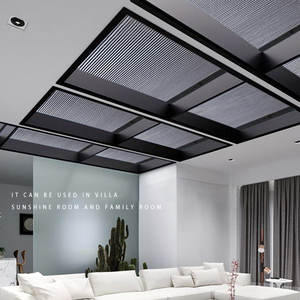 Fenêtres <span class=keywords><strong>de</strong></span> <span class=keywords><strong>toit</strong></span> électriques en aluminium modernes et personnalisables, dôme étanche à double vitrage pour maisons - Product Image 1