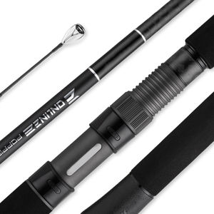 Maravilloso 2,36 m 2,51 m 2 secciones a la venta carbono duro curricán mar profundo Spinning Popping cañas de pescar con señuelos - Product Image 1