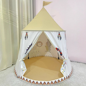 Princess Indoor <span class=keywords><strong>Tipi</strong></span> plegable Tienda de juegos <span class=keywords><strong>para</strong></span> bebés Toda la temporada - Product Image 1
