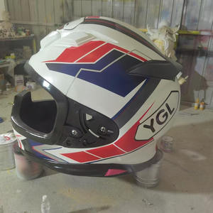 Carro de café con casco gigante, hecho de fibra de vidrio, artesanía de apariencia personalizada, adecuado para lugares escénicos y campamentos - Product Image 2