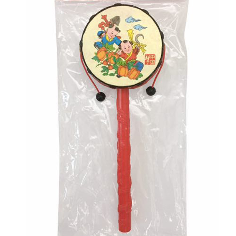 Best Children's Musical wave drum baby toys hand bell toy