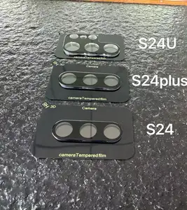 삼성 S23 Ultra용 카메라 렌즈 보호기 갤럭시 S24 울트라 렌즈 보호 후면 커버 스크래치 방지 강화 유리