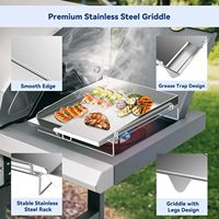 Antiadhésif en acier inoxydable four sûr Durable facile à nettoyer cuisine ustensiles de cuisson grande plaque de cuisson pour la cuisson rôtir et cuire