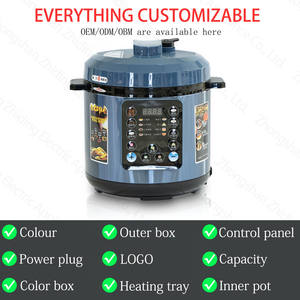 Mini <span class=keywords><strong>Olla</strong></span> <span class=keywords><strong>a</strong></span> Presión Eléctrica de 5L, <span class=keywords><strong>Olla</strong></span> de Acero Inoxidable, Portátil, Inteligente y Digital para Familias Pequeñas - Product Image 3