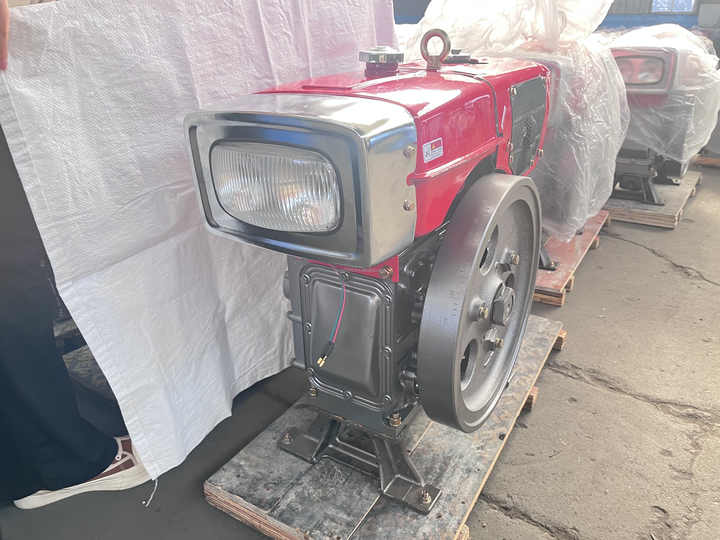 ZS1115NM 22HP Single Cylinder Radiator 4-Stroke Water-Cooled Diesel ...