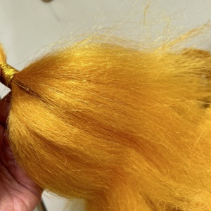 Cheveux de yak teints 2026, diverses couleurs, pour perruques de théâtre - Product Image 3