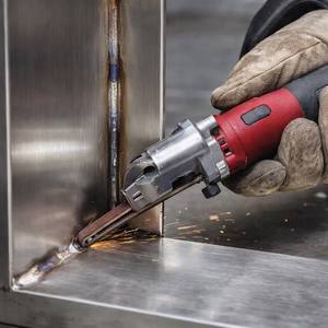 Lijadora <span class=keywords><strong>de</strong></span> Banda Eléctrica Industrial sin Escobillas, Pequeña Lijadora <span class=keywords><strong>de</strong></span> Banda, Amoladora <span class=keywords><strong>de</strong></span> Costuras <span class=keywords><strong>de</strong></span> Soldadura para Ángulos Difíciles - Product Image 6