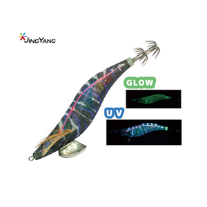 Jingyang เหยื่อตกปลาโคเบียเรืองแสง UV ออกแบบได้ตามต้องการวัสดุ ABS เหยื่อแข็งเทียมสำหรับตกปลาน้ำเค็มพิมพ์ลาย - Product Image 3