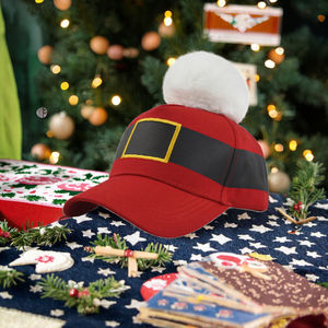 Casquette de baseball sportive unisexe pour adulte en sergé de coton à 5 panneaux, thème Noël, respirante et imperméable - Product Image 2