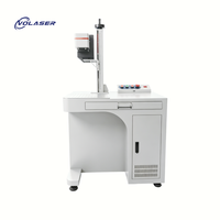 Venta Directa de Fábrica en China: Máquina de Marcado y Grabado Láser Portátil de Escritorio para Metal de 20w, 30w, 50w, 60W y 100W con Gabinete