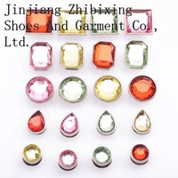 2024 dernier UNN Bling métal concepteur noël cristal chaussures breloques convient pour bricolage dame sabot