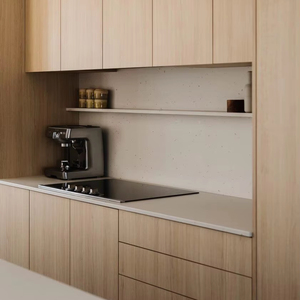 CBMmart White Oak America Style <strong>Kitchen</strong> <strong>Cabinet</strong> High Pantry <strong>Kitchen</strong> <strong>Cabinet</strong> Marble Counters Customized Classic <strong>Kitchen</strong> <strong>Cabinet</strong> - Product Image 1