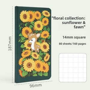 Cuaderno Pequeño con Páginas Cuadrículadas de la Serie Colorful Life, Agenda Semanal, Regalo - Product Image 6