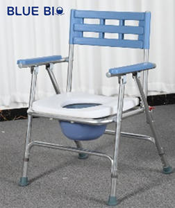 Portable Bathroom Safety Equipment <strong>Elderly</strong> People Using Home Care Spray Painted Commode <strong>Chairs</strong> - Product Image 2
