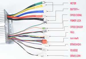 Bộ Phận Điện Động Cơ Ebike 48V 60V 1000W 12000W Không Chổi Than DC Bộ Phận Xe Đạp Điện Xe Đạp Điện Ba Bánh Điều Khiển Động Cơ - Product Image 2