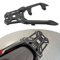Support de bagages arrière premium anti-décoloration pour moto Honda ADV160 – Porte-bagages arrière étendu avec plaque de fixation